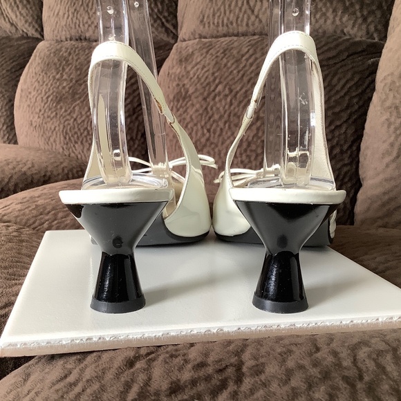 VIA SPIGA Woman Shoes sling backs, Made in ITALY, Size 7.5 - Picture 4 of 13